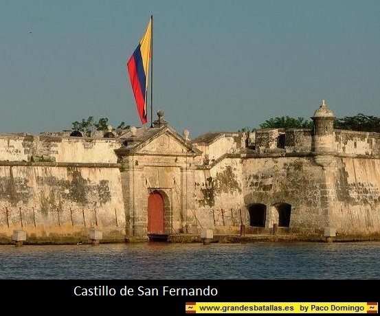 castillo de san fernando de bocachica